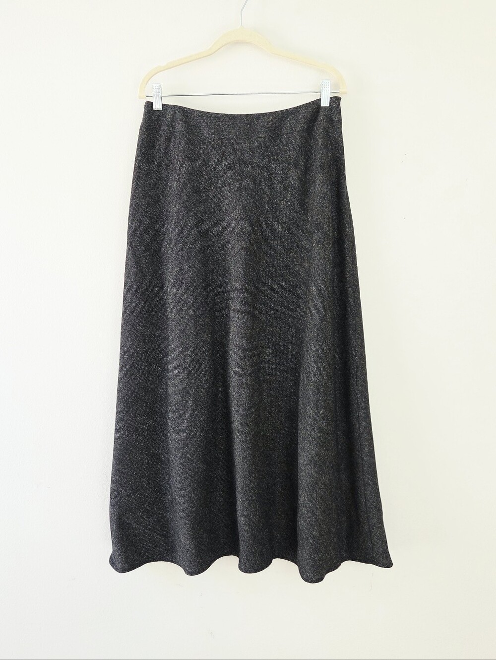 Lauren Ralph Lauren Vintage Wool Flare Midi Skirt Size 10 Preppy Classy